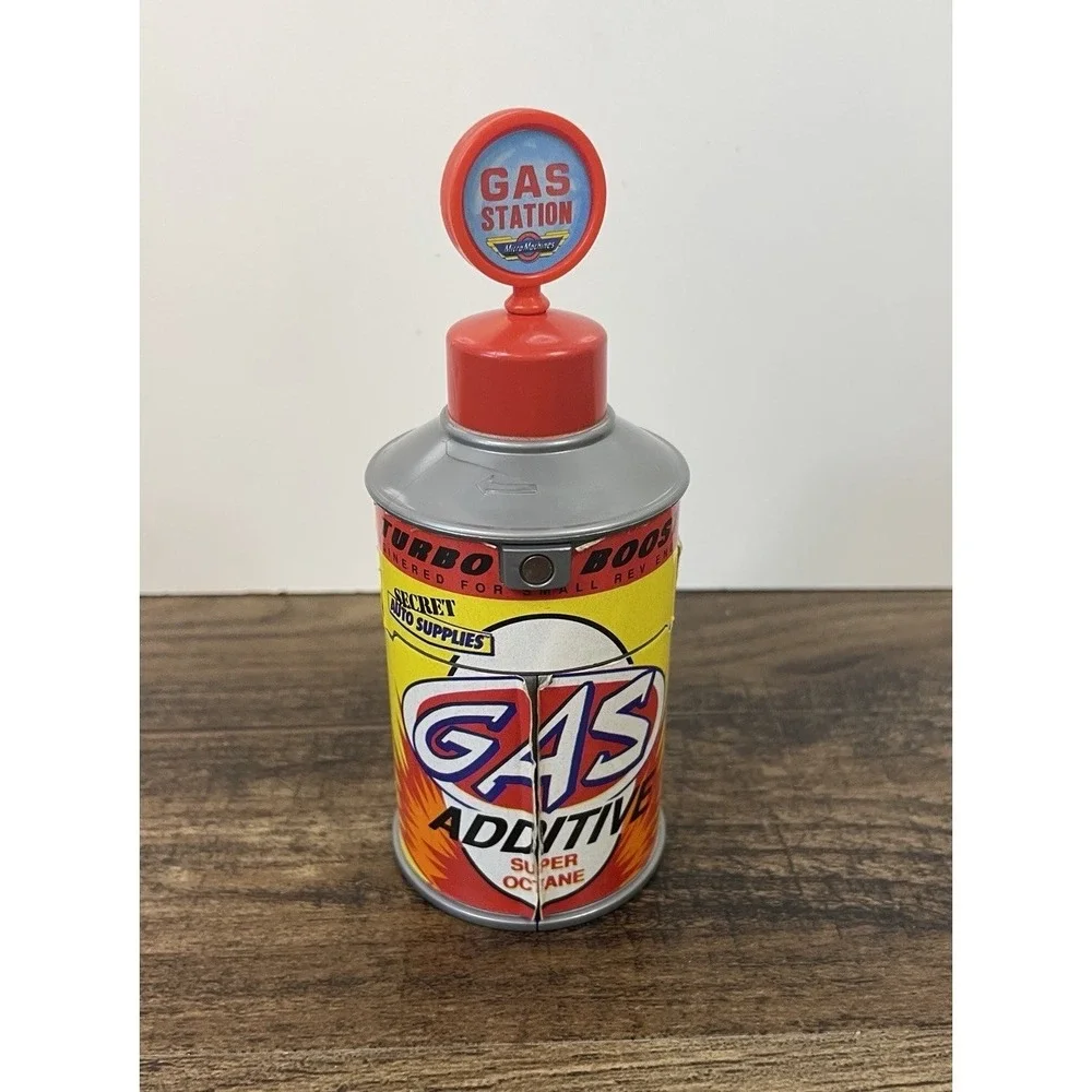Micro Machines Secret Supplies Gas Additive Gas Station Galoob No. 6462